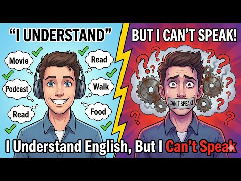 I Understand English, But I CAN'T SPEAK (Why it happens & 3 ways to fix it)