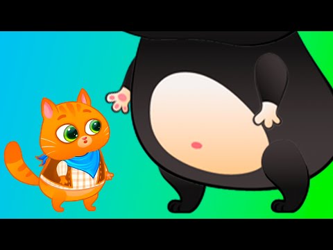 Суровый КОТИК БУБУ #104. Мини кот и мега кот. Мультик ИГРА про котят на Игрули TV