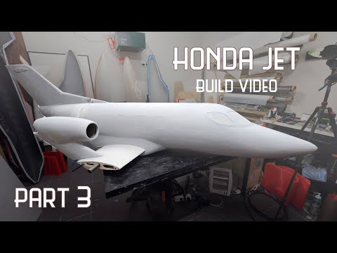 RC HONDA JET scratch build part 3