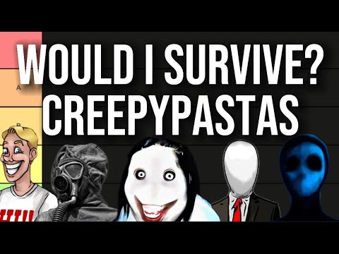 Would I Survive These Creepypastas? (Tier List)