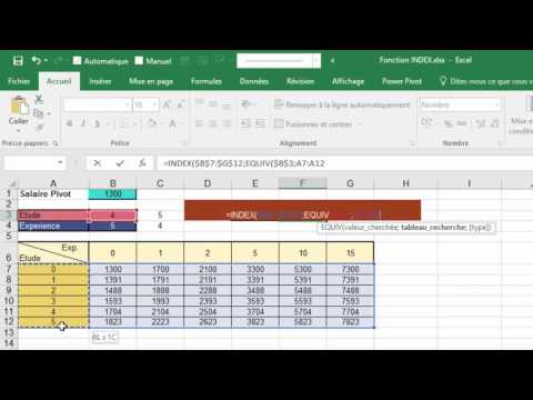 La fonction INDEX dans Excel (3 utilisations différentes)