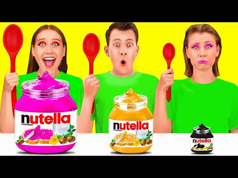 Большая, Средняя или Маленькая Тарелка Челлендж | Потрясающие Кулинарные Рецепты Fun Fun Challenge