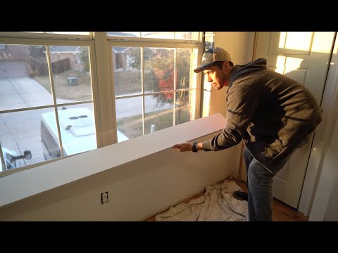 Well, I cut the window stool...