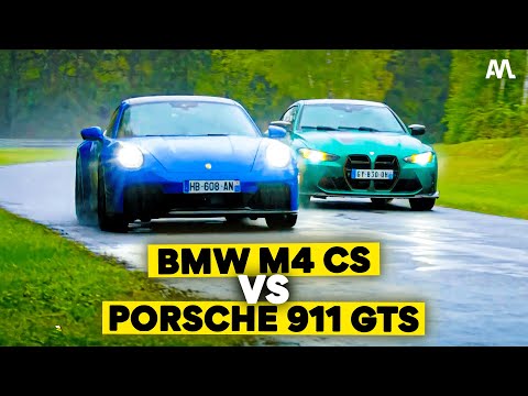 La BMW M4 CS défie la Porsche 911 GTS : laquelle sera la meilleure ?