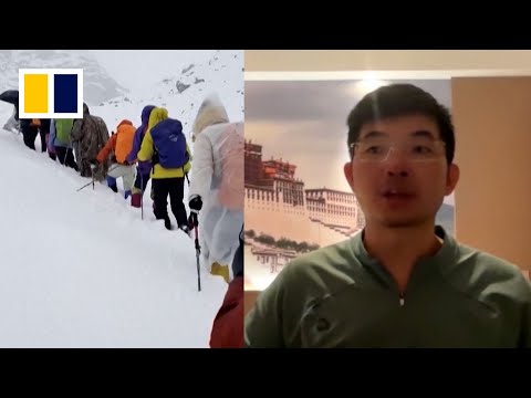 Rescued hiker recounts painful journey on Everest
