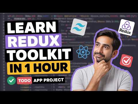 Learn Redux Toolkit in 1 Hour with Project | Todo App