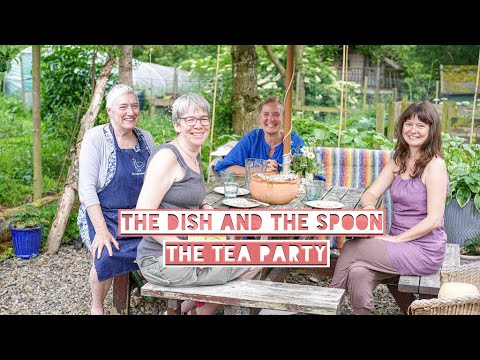 Tea Party, Packing and the DISH and the SPOON project is now FOR SALE in the SHOP!