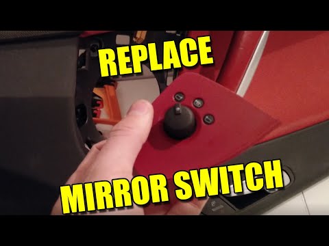 How to Replace Mirror Adjustment Switch on Audi TT Mk2