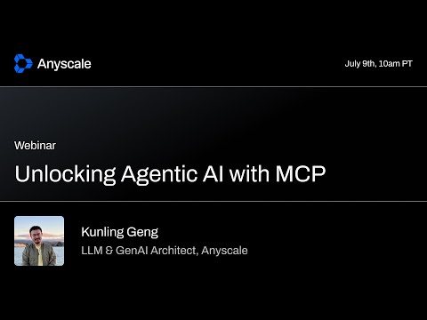 Unlocking Agentic AI with MCP