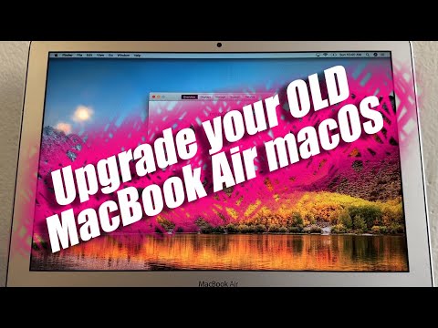 How to Update your Old MacBook Air to a NEW macOS 100% FREE