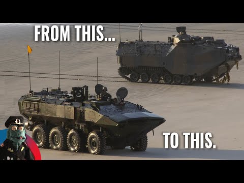 Why have Marines replaced their iconic amphibious AAVs with this unremarkable vehicle?
