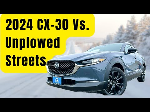 2024 Mazda CX-30 Driving Impressions in SNOW