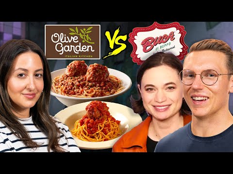 Olive Garden vs. Buca Di Beppo (ft. Angela Giarratana)