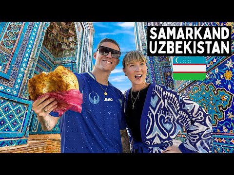 Uzbekistan Blew Our MINDS 🇺🇿 SAMARKAND is INSANE (silk road travel)