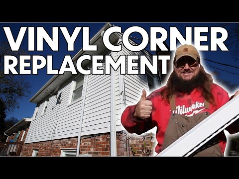 DIY Vinyl Trim Installation | How to Replace a Vinyl Outside Corner