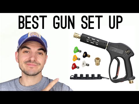 The BEST Pressure Washing Gun Set Up
