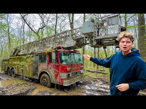 ABANDONED FIRE TRUCK SAVE or SCRAP?!