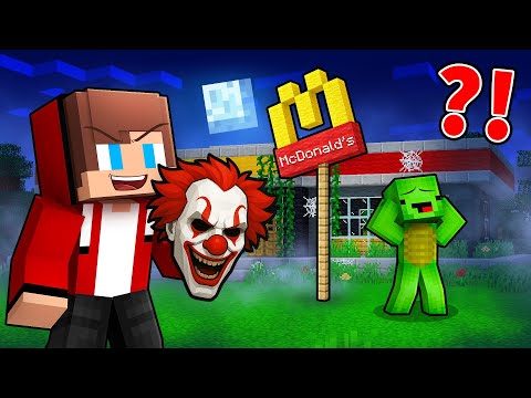 JJ Opened a MCDONALDS To Prank Mikey in Minecraft - Maizen