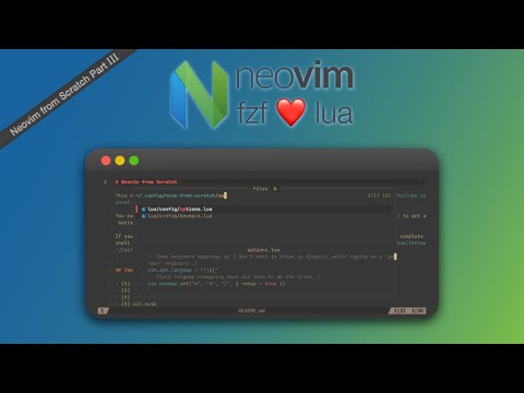 Insanely fast Neovim Navigation with fzf ❤️ lua | Configuration from Scratch Part 3