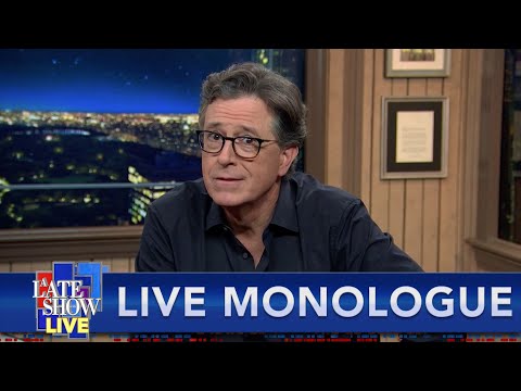 Stephen Colbert's LIVE Monologue After The First Trump-Biden Presidential Debate