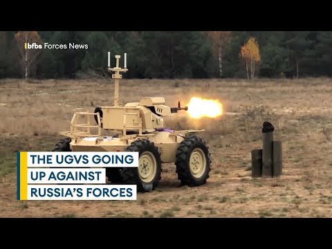 The deadly ground drones giving Ukraine's frontline soldiers an advantage