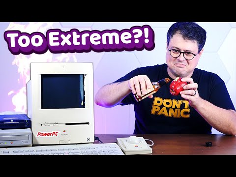 Extreme Overclocking a Vintage Mac with Spicy O'Clock!