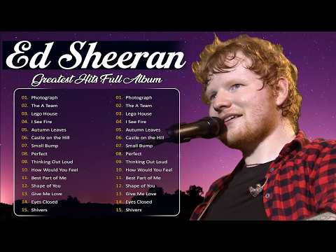 Relaxing with Ed Sheeran: Best Acoustic Songs for Study & Sleep