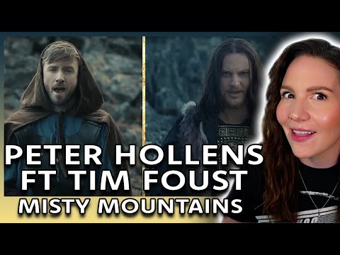 First time reaction to: Peter Hollens feat. Tim Foust - Misty Mountains I Artist Reacts I