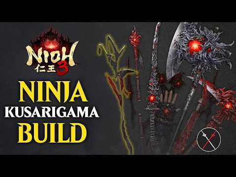 Nioh 3 Ninja Kusarigama Build - Fuma Kamaitachi (Beginner Build)