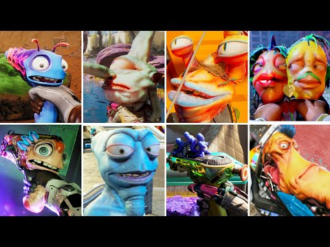 HIGH ON LIFE 1 & 2 + DLC - All Weapons NEW & Old (4K 60FPS)