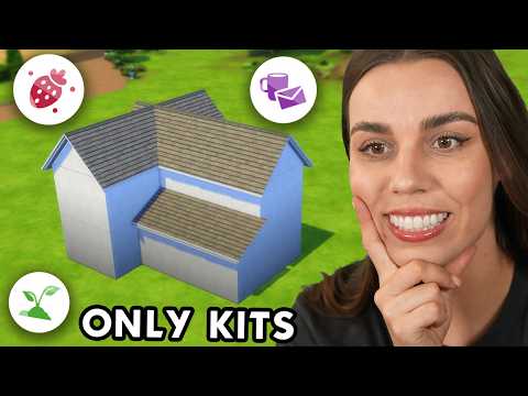 Building with only kits in The Sims