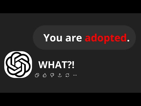 I said ChatGPT its ADOPTED!