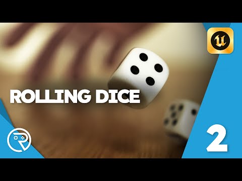 Unreal Engine 5 Tutorial -  Rolling Dice Part 2: Face Detection