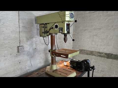 Restoring an Old British Drill Press