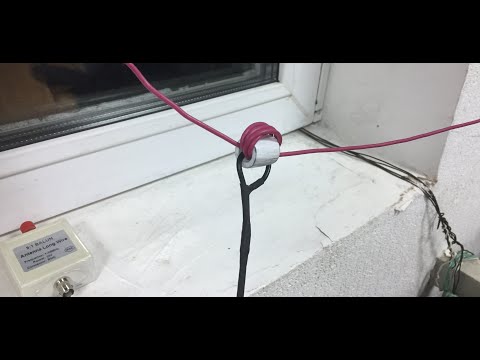 Способ питания антенны, для радиоприемника.