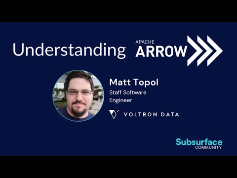 What Is Apache Arrow? Explained by Matt Topol | Dremio