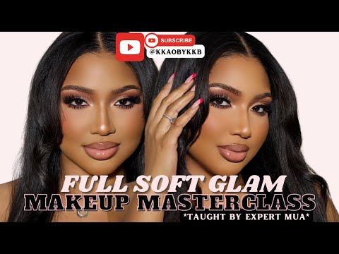 Full Soft Glam WOC Makeup Tutorial
