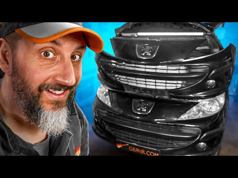 Exploded Bumper, Broken Rearview Mirror, Headlight Saying 💩 to the Other: Can This 207 Be Saved?