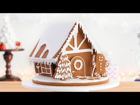 Gingerbread House for Christmas ☆ Step by Step + Molds - So Sweet