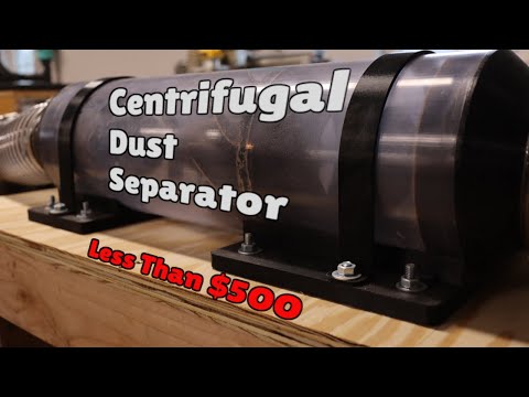 Centrifugal Dust Separator - Dust Collection On A Budget