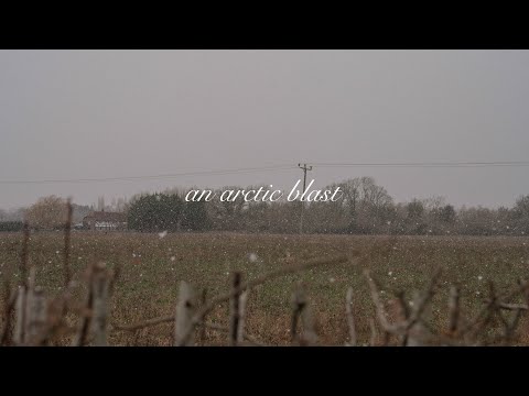 an arctic blast | snow, cheese toasties and a jigsaw puzzle❄️ [silent vlog]