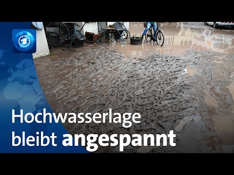Lage in Hochwassergebieten in Süddeutschland bleibt angespannt