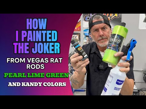 How I painted The Joker From Vegas Rat Rods using Pearls and Candy