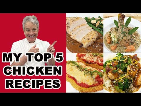 Chef Jean-Pierre's 5 essential Chicken Recipes!