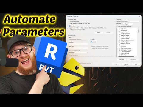 Automate Shared Parameters in Revit with pyRevit