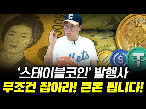 '스테이블코인 발행 업체', 반드시 폭등합니다. #박정호교수 #여의도멘션 #달러패권 #스테이블코인