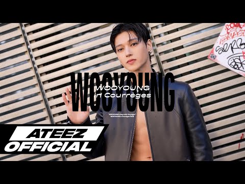ATEEZ(에이티즈) - WOOYOUNG in COURREGES FW25 SHOW
