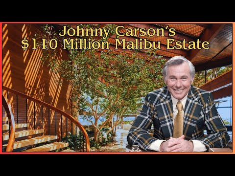 Inside Johnny Carson's $110 Million Malibu Mansion