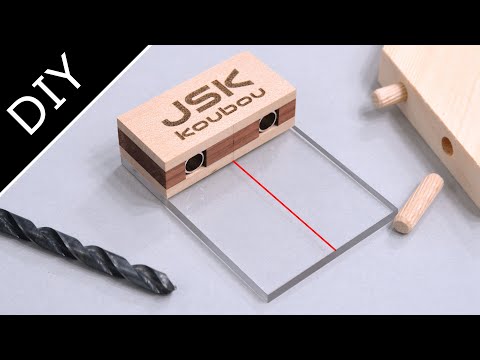 Making amazing Dowel jigs：No drill required!!