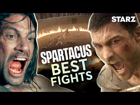 All Time Most Insane Fights | Spartacus | STARZ